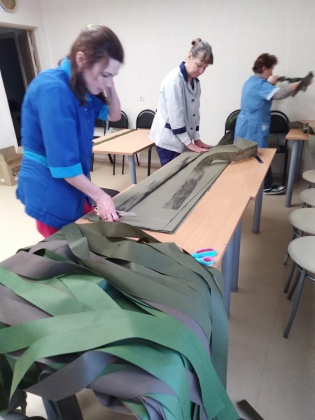 В культурном центре «Чулман-Су» продолжаются работы по плетению сетей копия