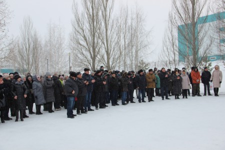 В Парке Победы прошел митинг, посвященный 34-й годовщине со дня вывода советских войск из Афганистана