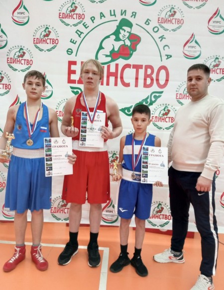 Спортсмены Камских Полян приняли участие в турнире по боксу на призы ПАО «Татнефть»