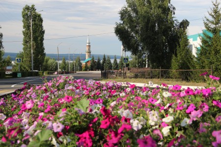 Озеленители следят за красотой поселка