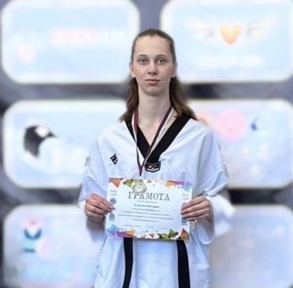 Климова Вика стала призером Чемпионата РТ по тхэквондо ВТФ