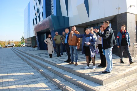 В Камских Полянах прошло учение по развертыванию приемно-эвакуационного пункта