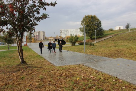 В сквере "Соенеч" прошло рабочее совещание