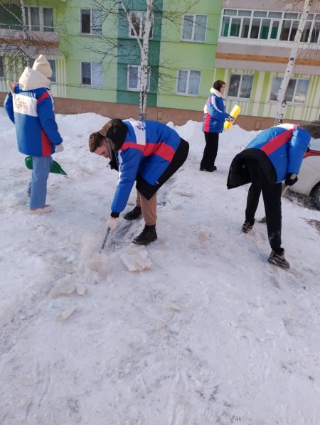 В Камских Полянах высадился "Снежный десант"