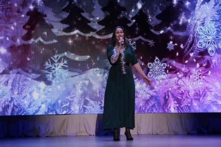 В культурном центре "Чулман-Су" прошел новогодний концерт