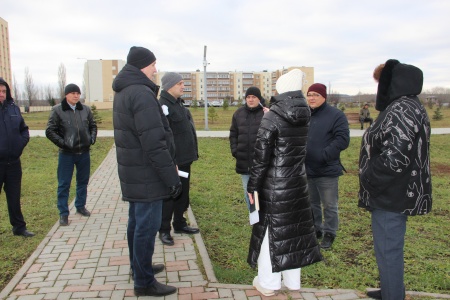 В парке "Оазис" прошло совещание по подготовке к новогодним мероприятиям копия