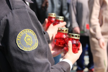 В Камских Полянах прошел митинг памяти ликвидаторов радиационных аварий