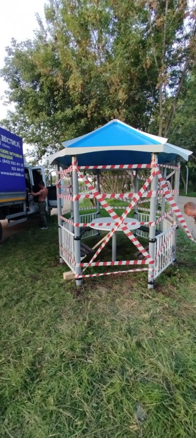 В Камских Полянах завершились работы по благоустройству "Тропы здоровья" в рамках гранта ПАО "Татнефть"