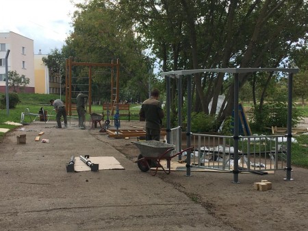 В Камских Полянах завершились работы по благоустройству "Тропы здоровья" в рамках гранта ПАО "Татнефть"