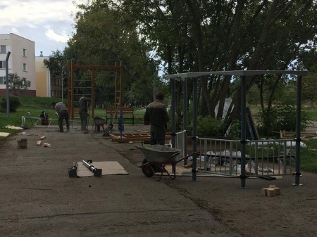 В Камских Полянах завершились работы по благоустройству "Тропы здоровья" в рамках гранта ПАО "Татнефть"