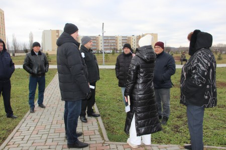 В парке "Оазис" прошло совещание по подготовке к новогодним мероприятиям
