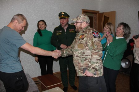 Участников СВО посетили представители фонда защитников Отечества РТ