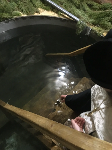 Камполянцы отметили Крещение Господне