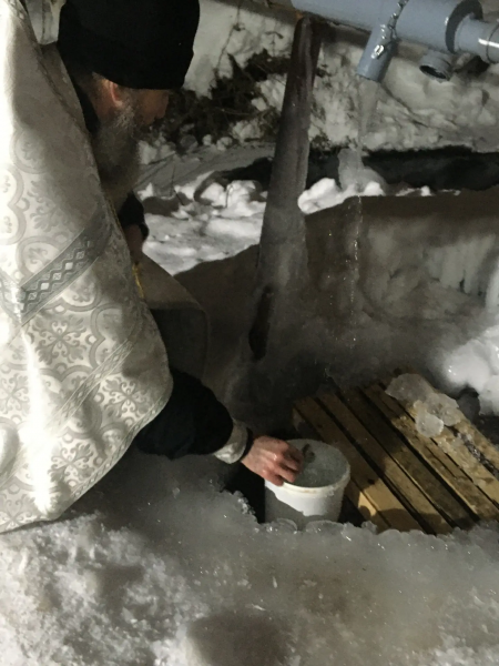 Камполянцы отметили Крещение Господне